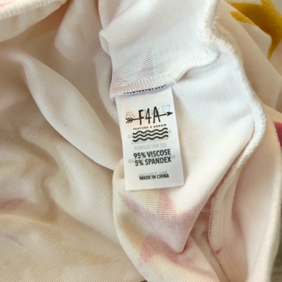 Feather 4 Arrow Girls Stars Pullover Size 10 - Picture 4 of 4